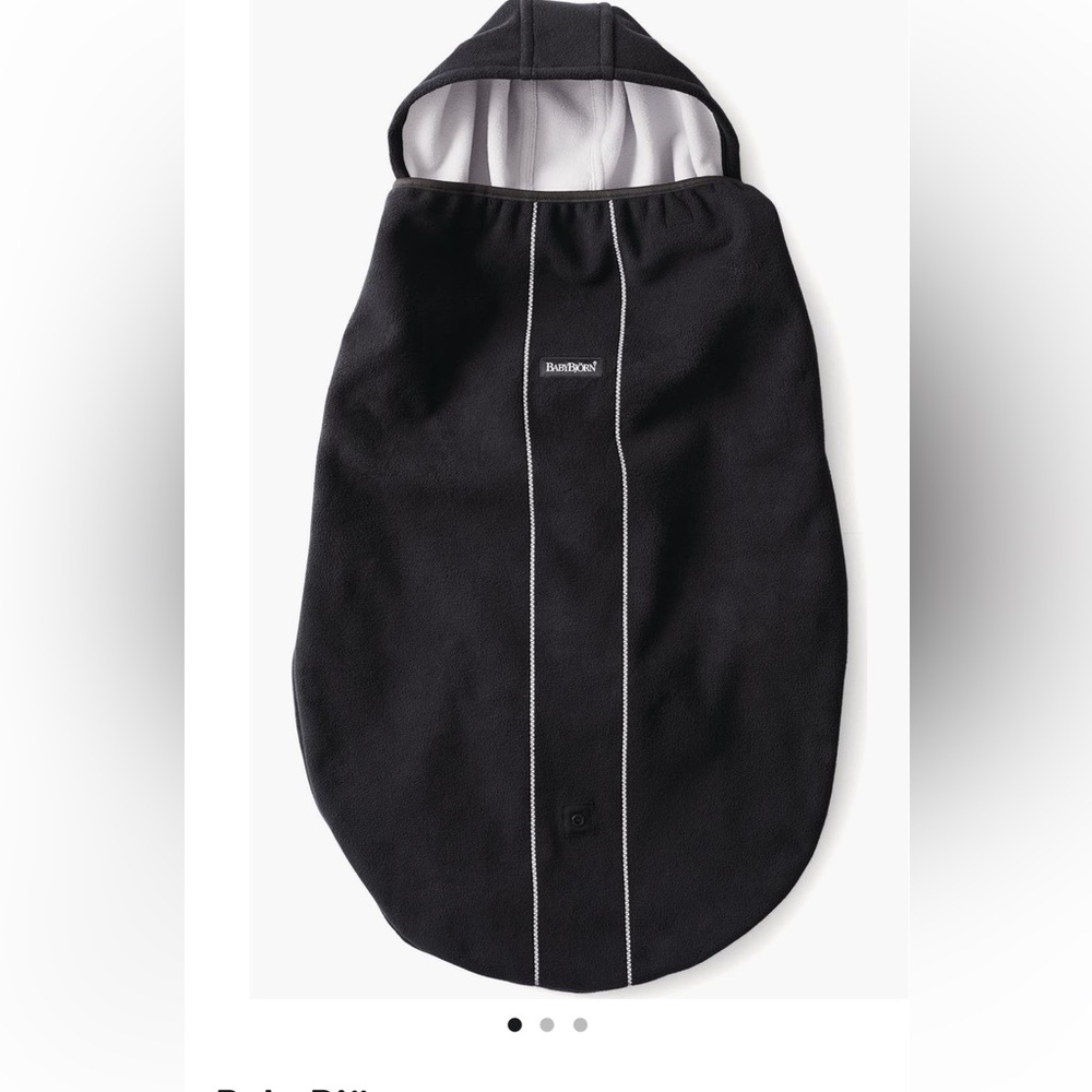 Baby Bjorn mini hooded fleece cover removable hood